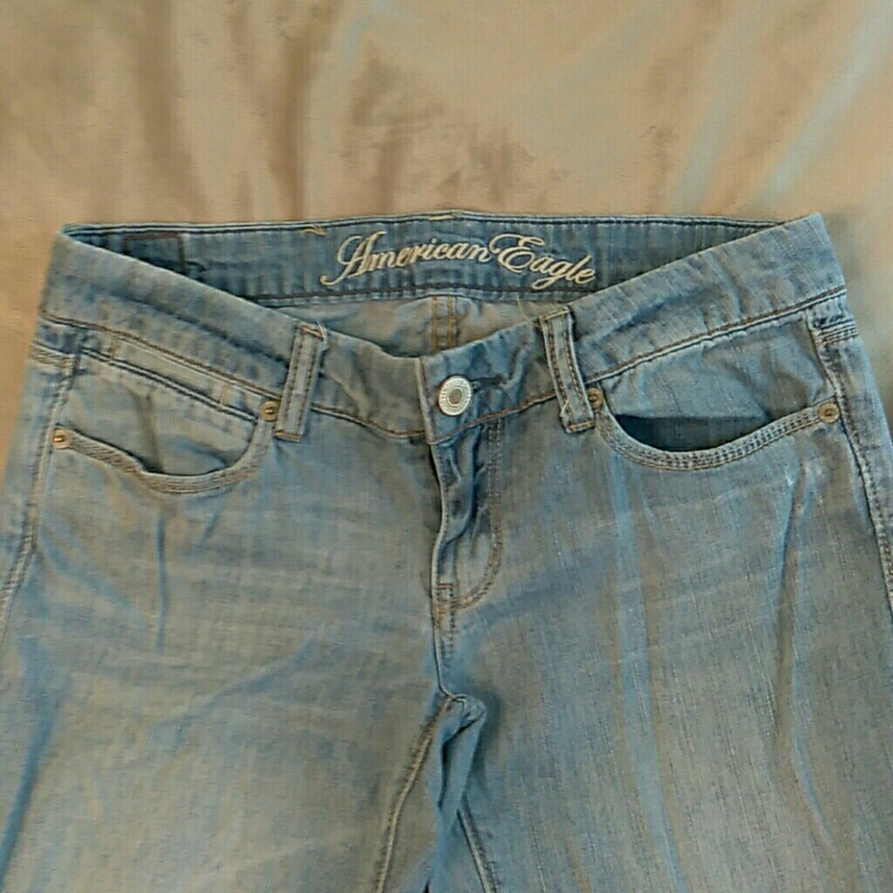 American Eagle Outfitters real flare fit
